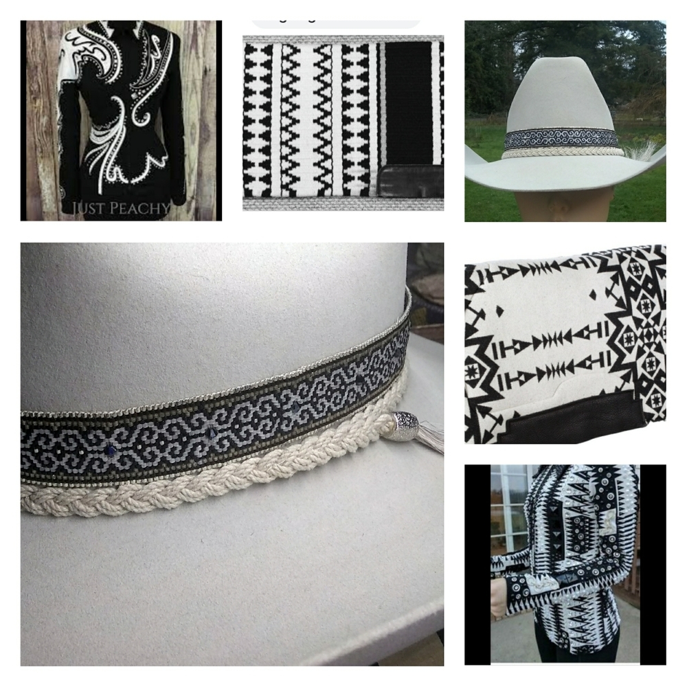 JRW Cowboy Infinity Rodeo Western Show Hat Band
